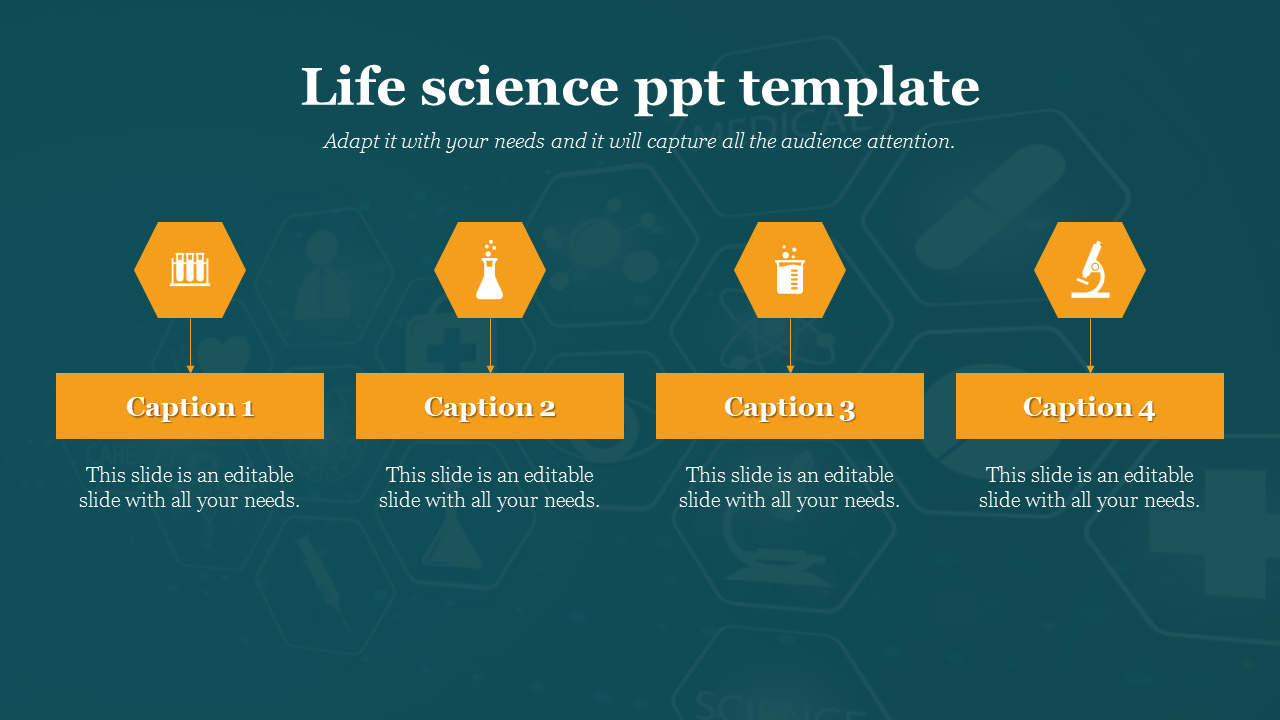 life science ppt template